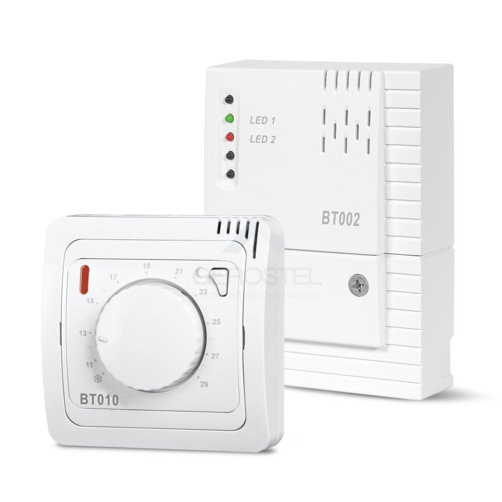 Bezdrôtový priestorový termostat  digitálny BT012 RF (BPT012)