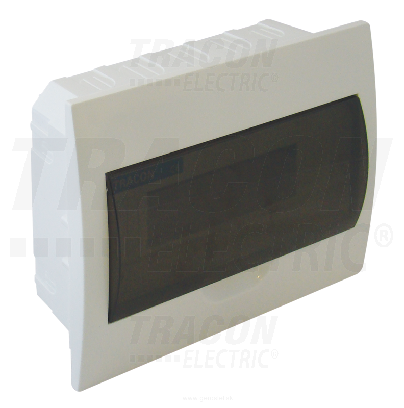 RZV-  1x 12 modul,pod omietku,dvere priehladné,IP40, EDS-12/1