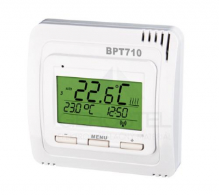 Bezdrôtový priestorový termostat – vysielač BT710 RF (BPT710)