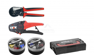 9300-1003 Stripping and crimping tool set 5-pcs. DIN